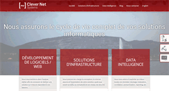 Desktop Screenshot of clevernetsystems.com
